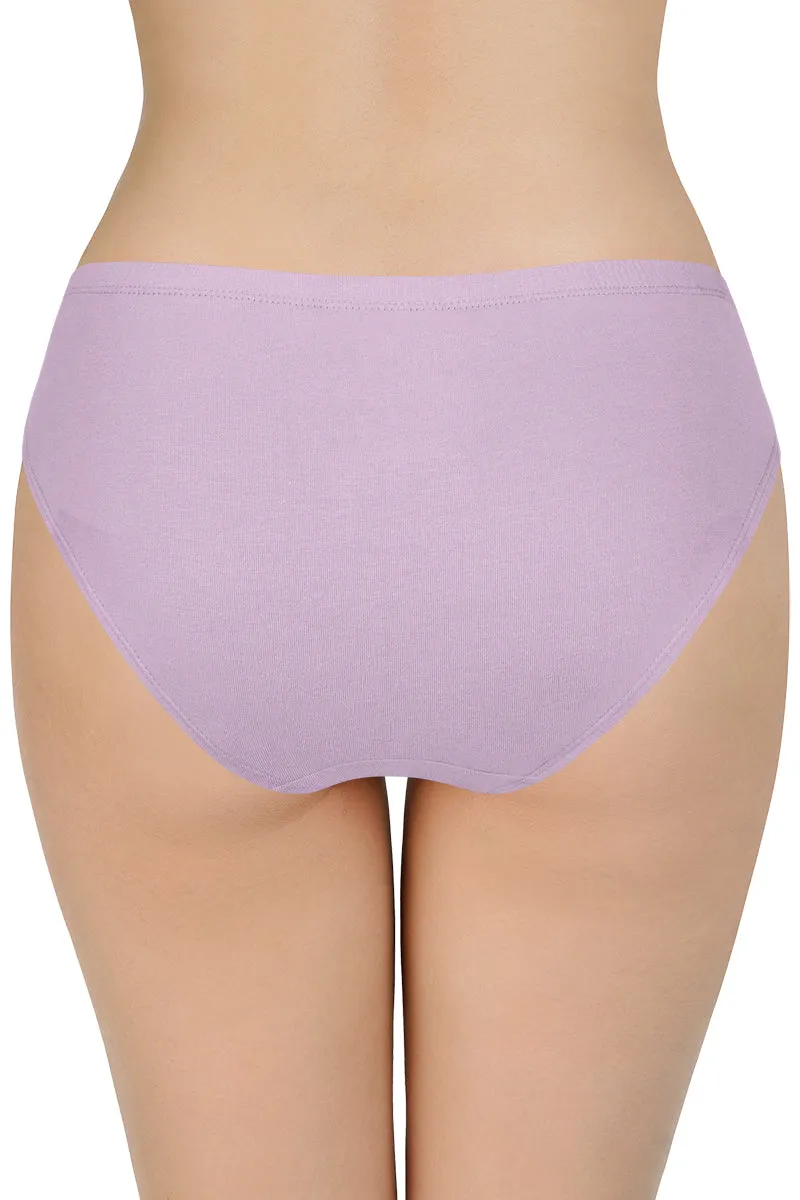 100% Cotton Bikini Panty Pack (Pack of 3) - D005 - Solid