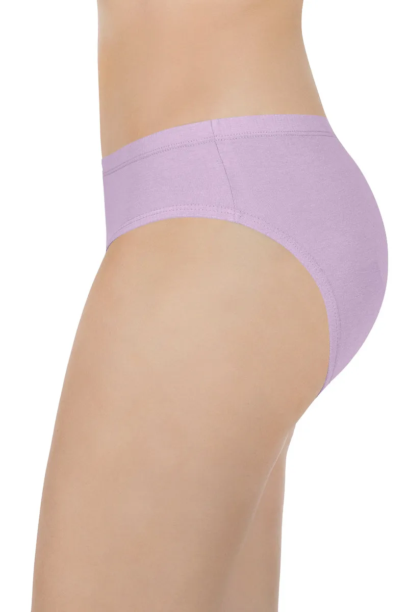 100% Cotton Bikini Panty Pack (Pack of 3) - D005 - Solid