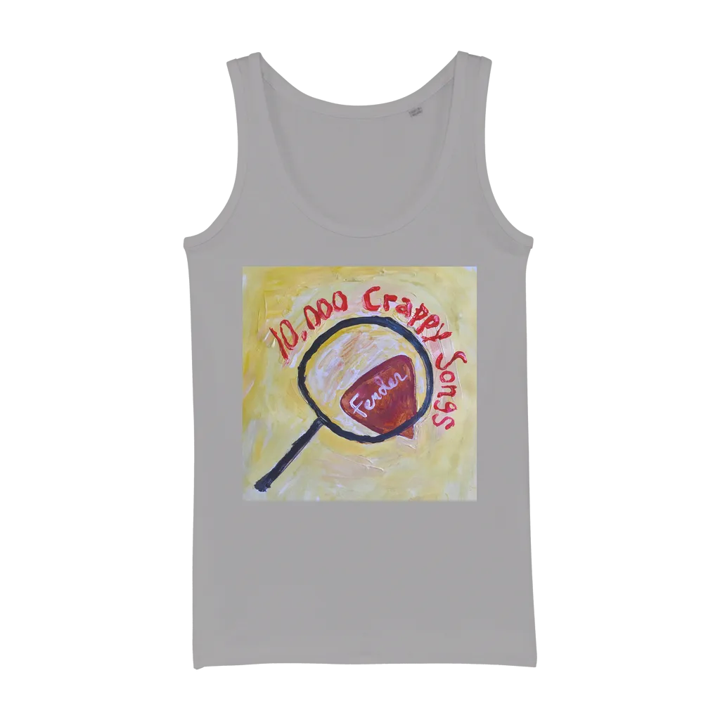 10,000 Crappy Songs Organic Jersey Womens Tank Top