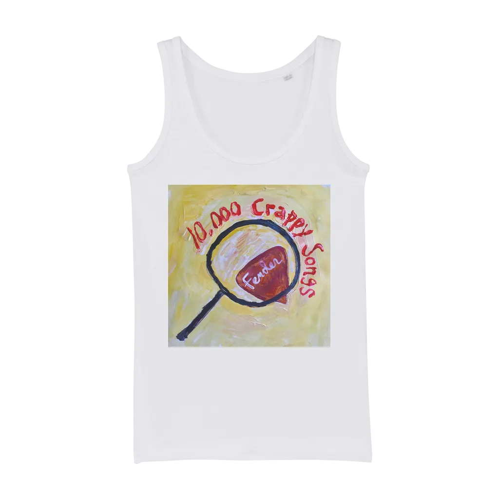 10,000 Crappy Songs Organic Jersey Womens Tank Top