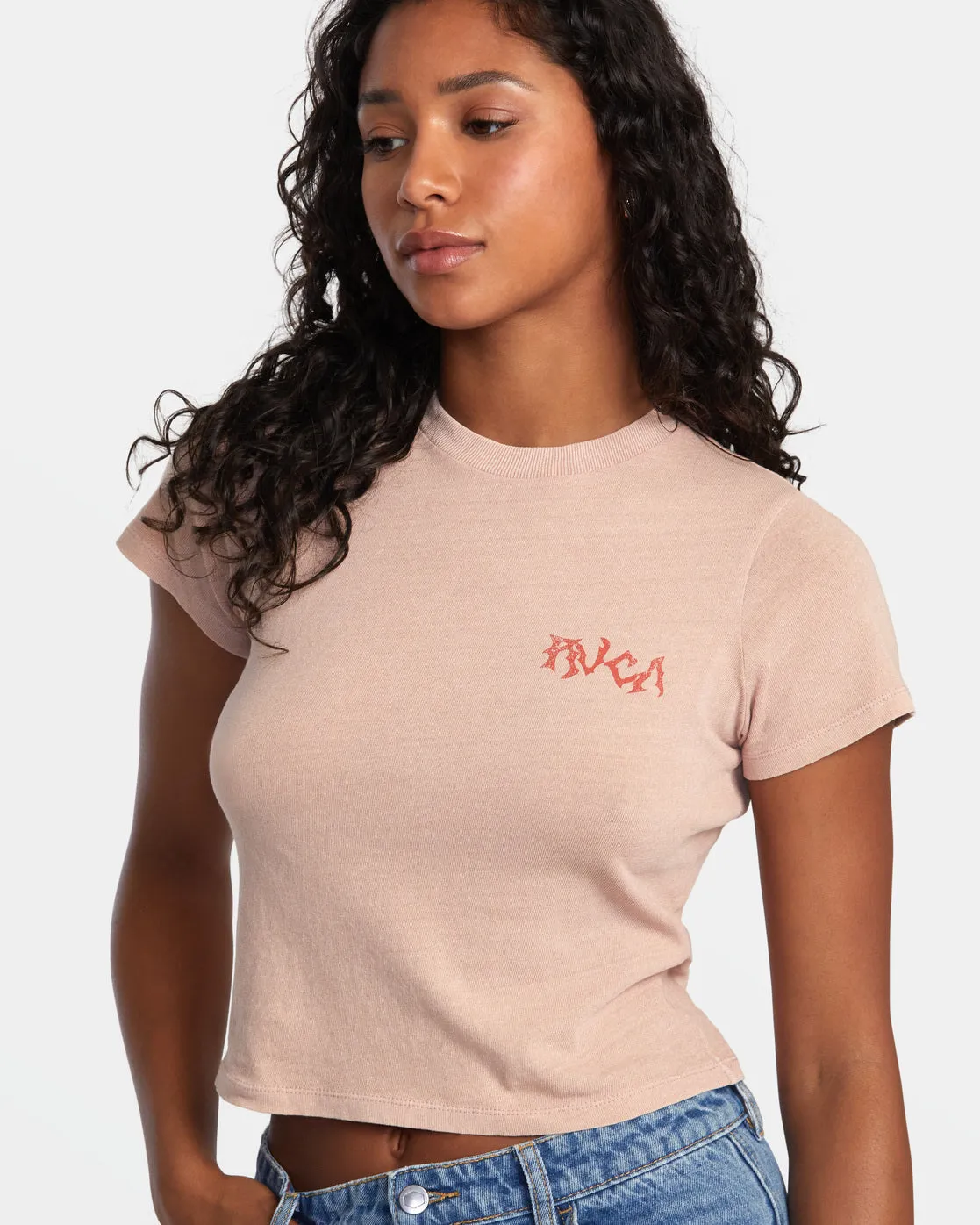 411 Tee T-Shirt - Pale Mauve