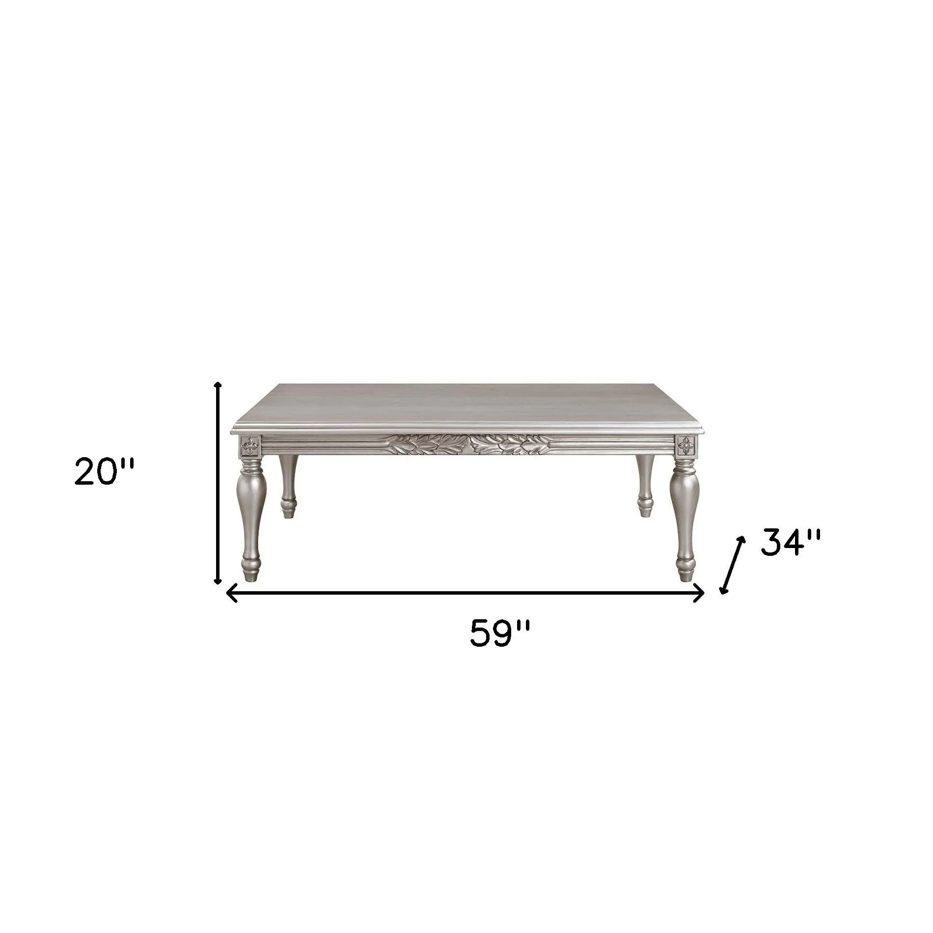 59 Platinum Coffee Table