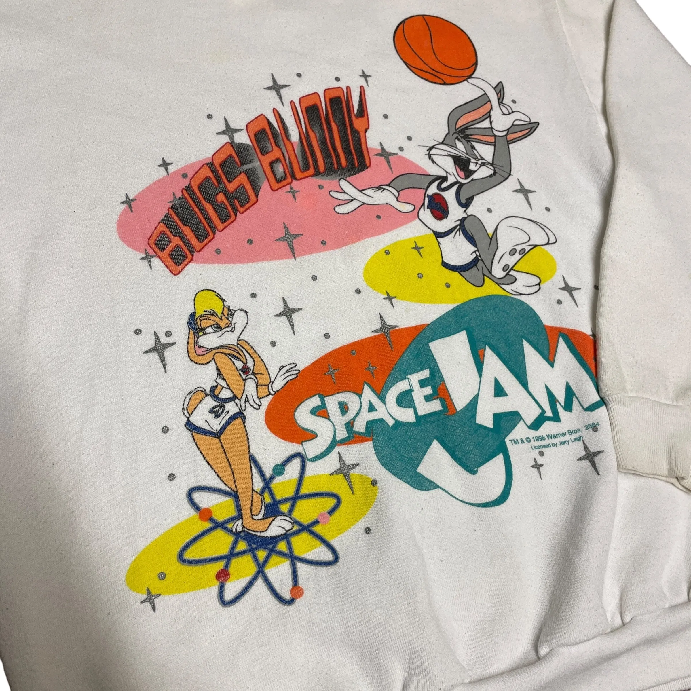 90s Space Jam Bugs & Lola Bunny Vintage Crewneck Size M