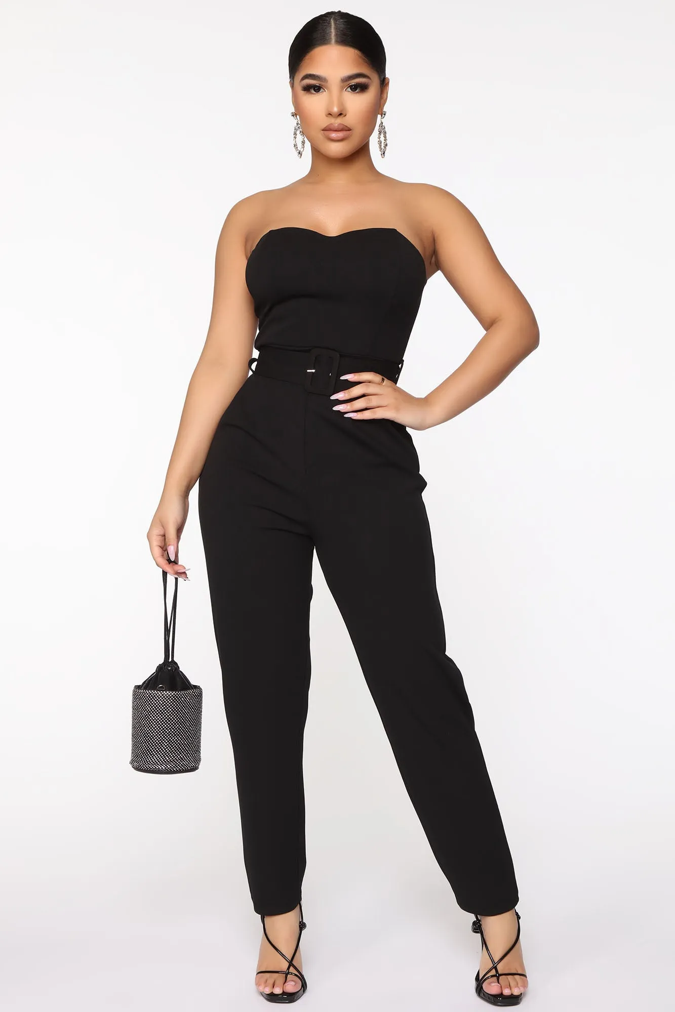 A Classy Classic Jumpsuit - Black