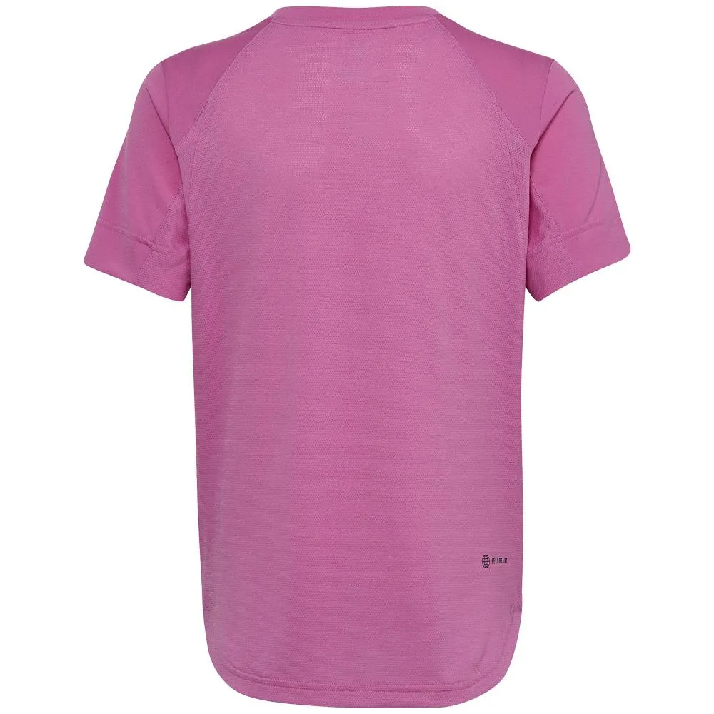 adidas Boys New York Tee - Semi Pulse Lilac