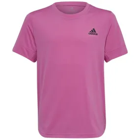 adidas Boys New York Tee - Semi Pulse Lilac