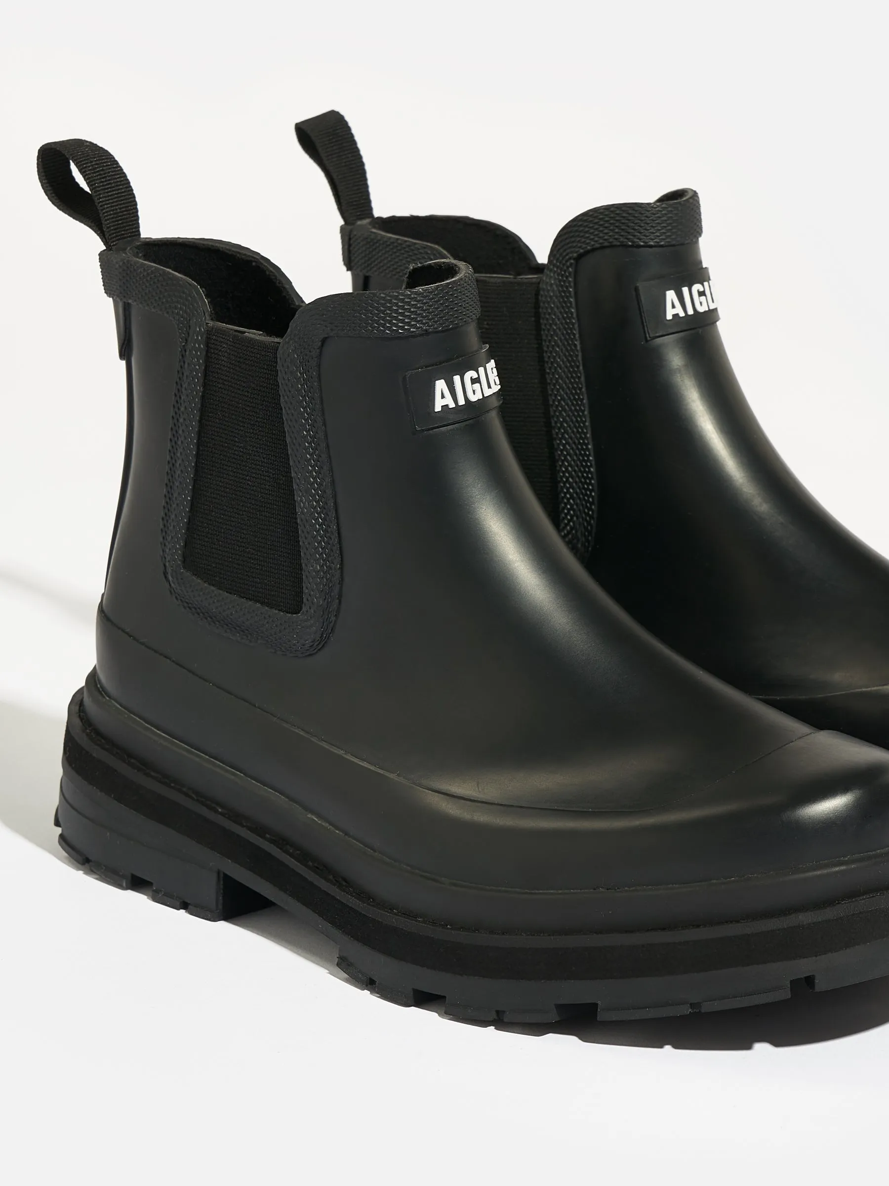 AIGLE | SOFT RAIN NOIR BOOTS FOR WOMEN