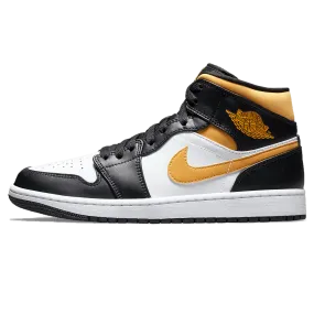 Air Jordan 1 Mid 'Black University Gold'