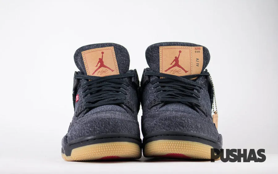 Air Jordan 4 x Levi's 'Black Denim' (2018)