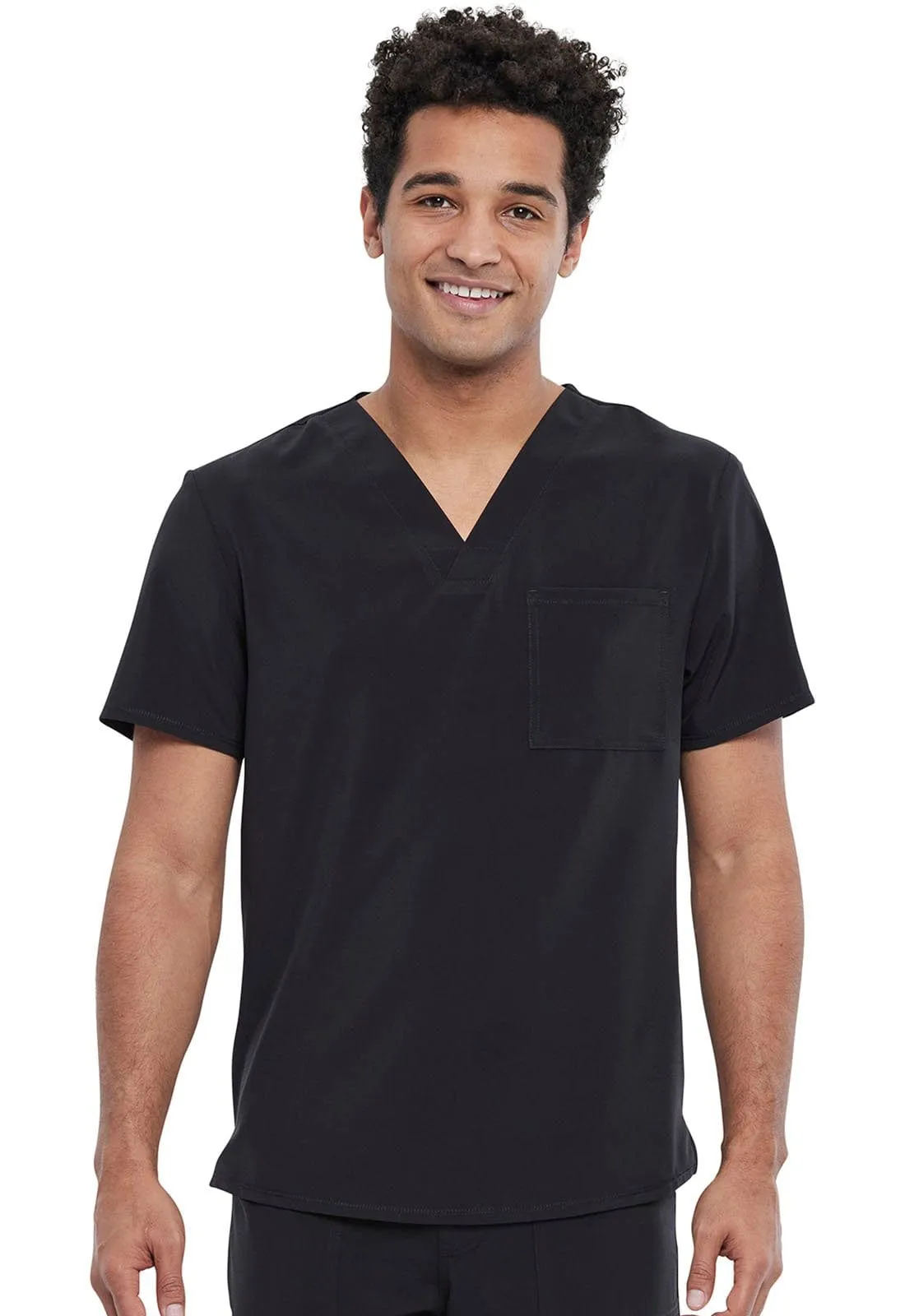 Allura  Men's Tuckable V-Neck Scrub Top CKA689