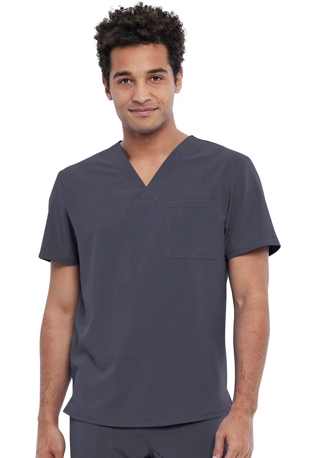 Allura  Men's Tuckable V-Neck Scrub Top CKA689