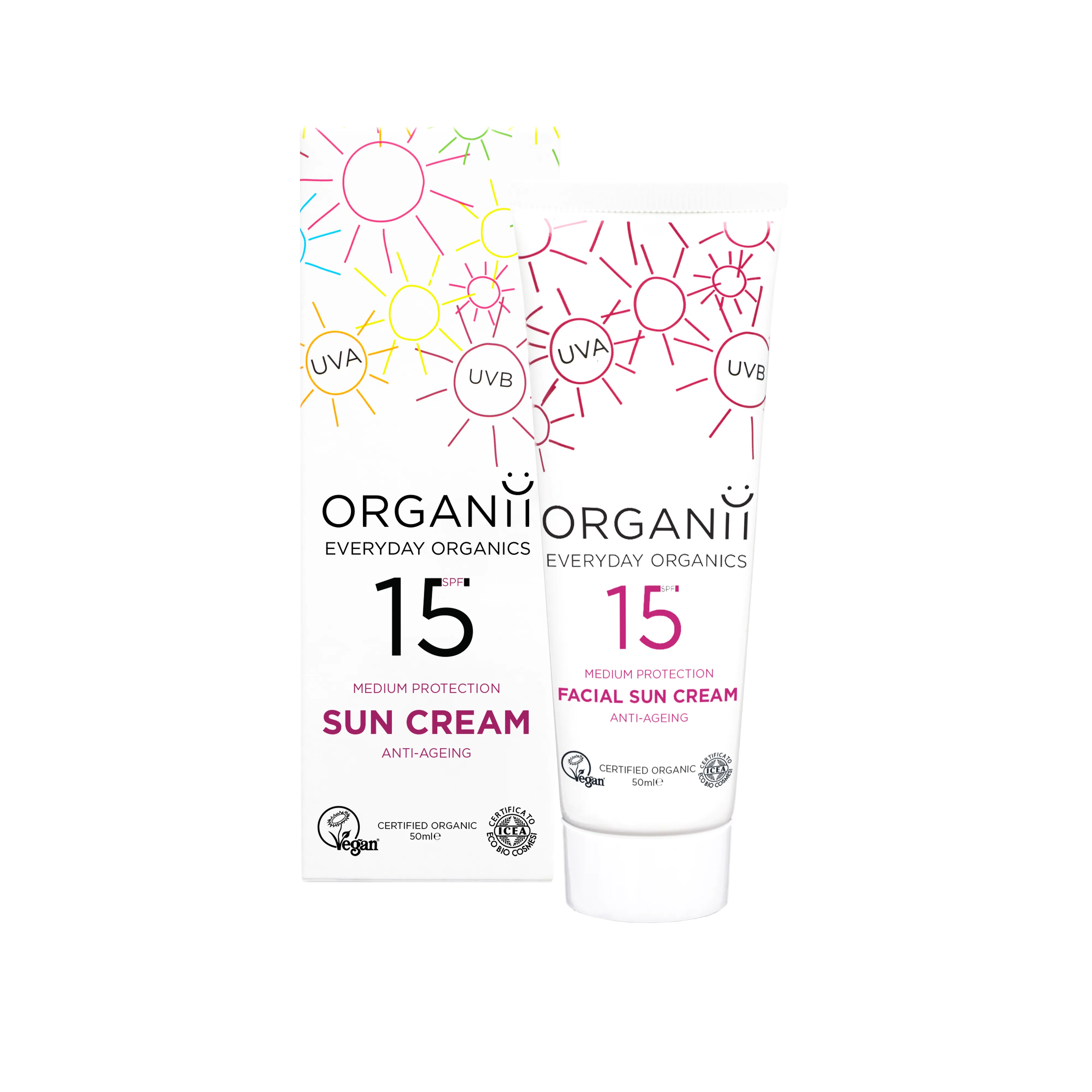 Anti-Ageing Facial Sun Cream SPF15