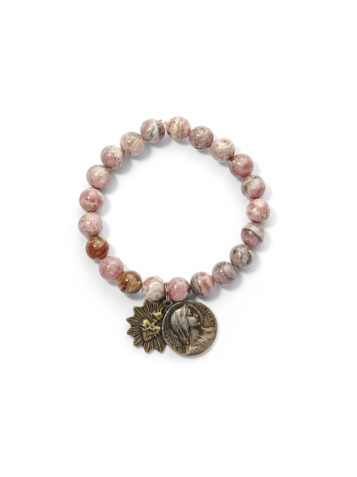 Argentinian Rhodochrosite Icon Bracelet