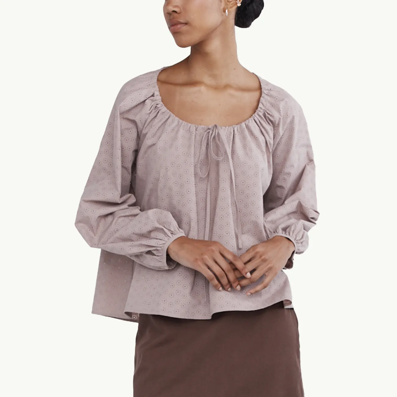 Armina Top - Woodrose