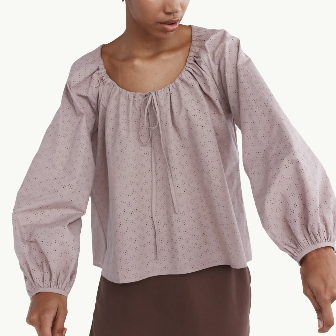 Armina Top - Woodrose