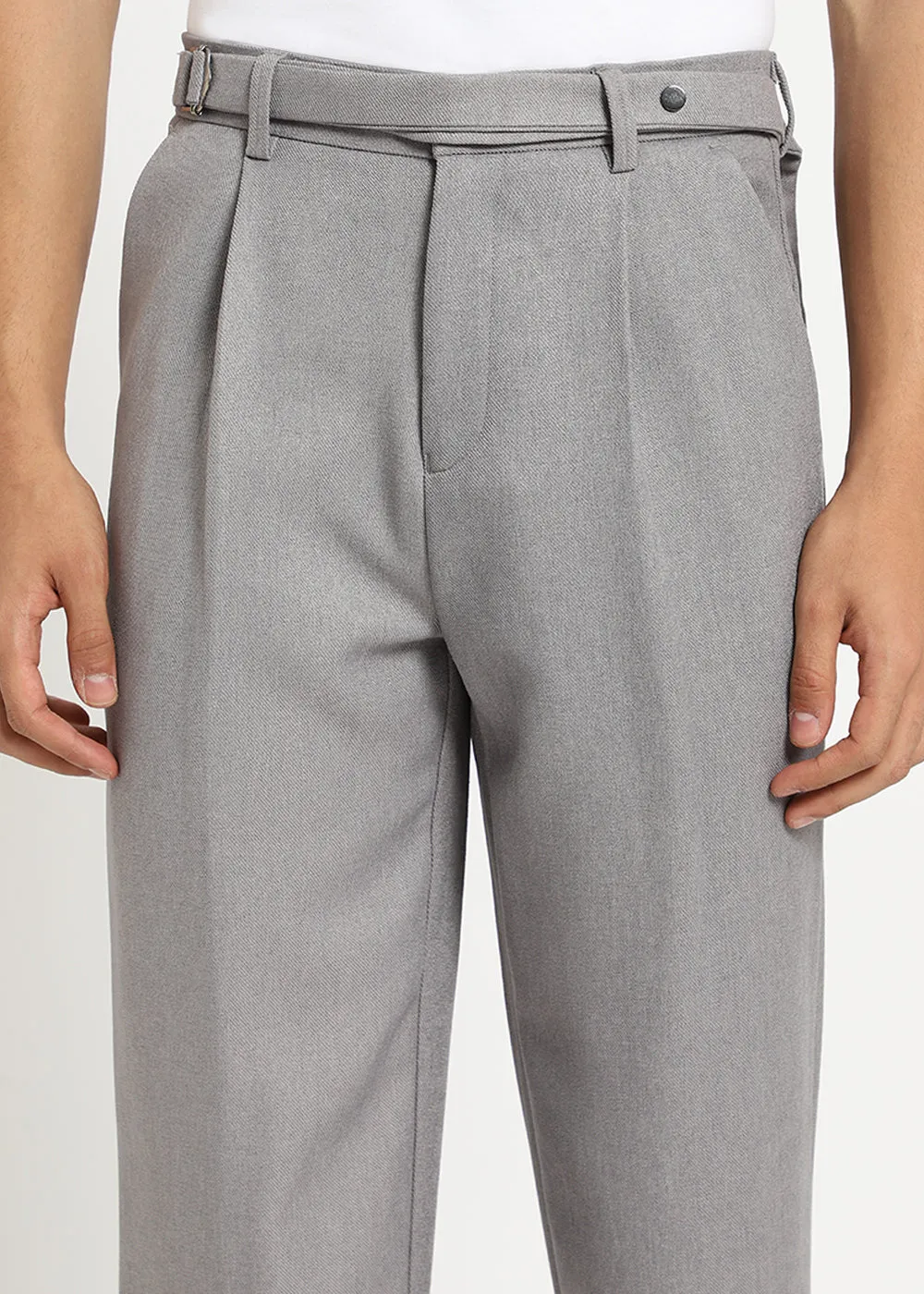 Ash Grey Gurkha Pant