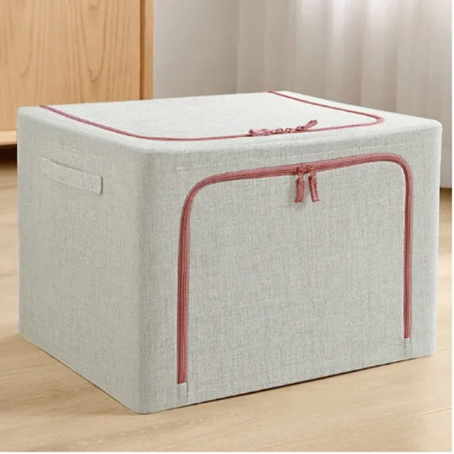 AshoreShop Clothing or Toy Fabric Sturdy Organizer Storage Box