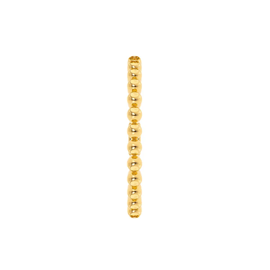 AUSHA - Bubble & Bead Stacking Eternity Band 18k Yellow Gold