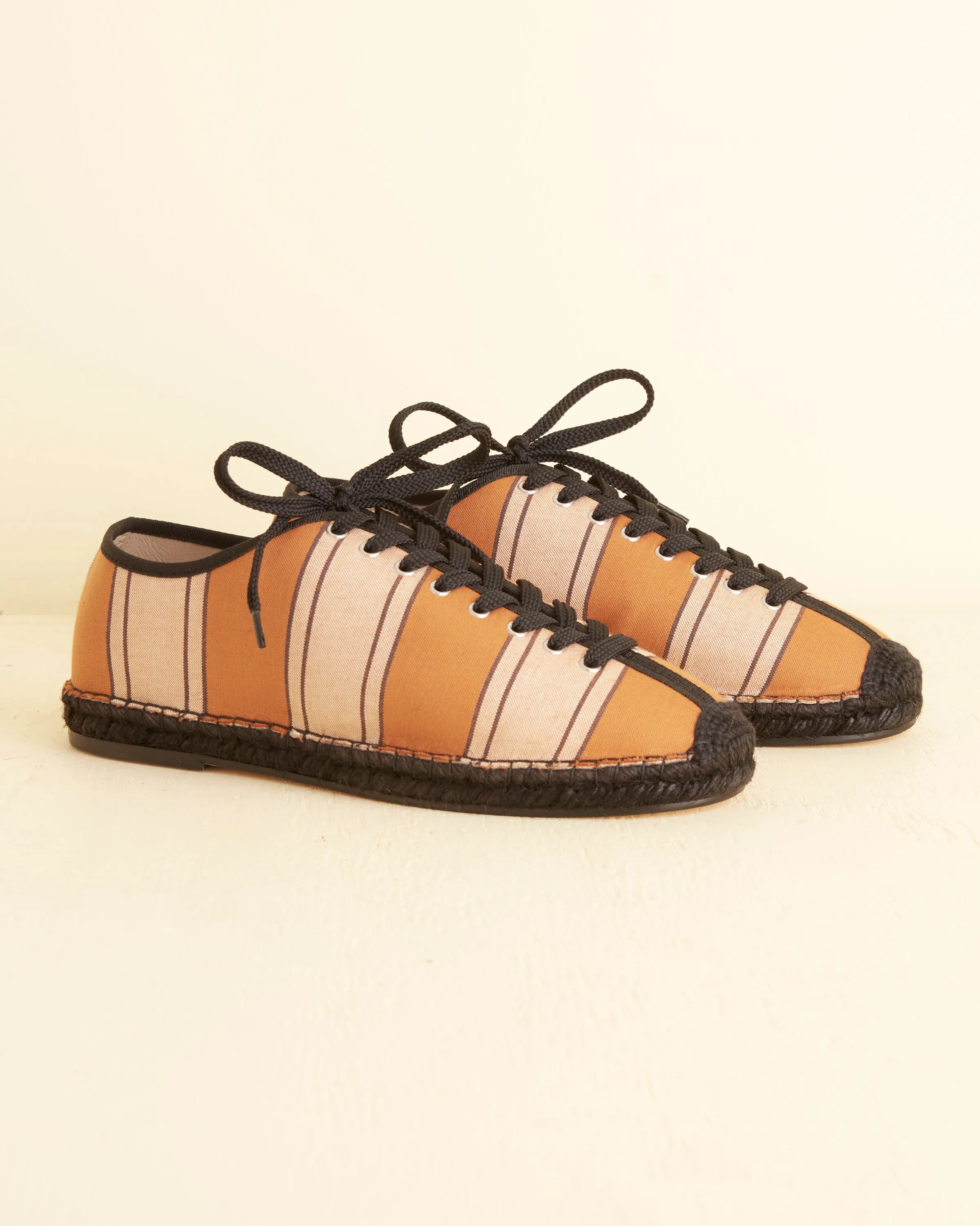 Awning Stripe Tennis Espadrilles