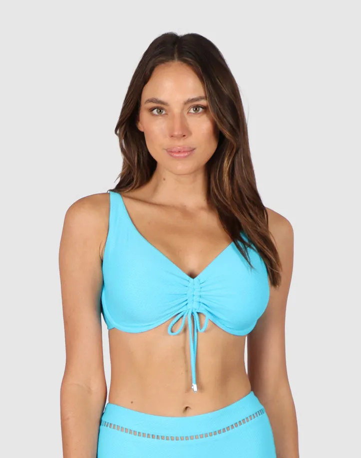 Baku F Cup Bra Bikini Top - Rococco