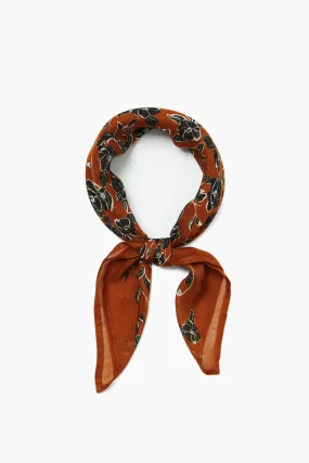 Bandana Umber Cassia Floral