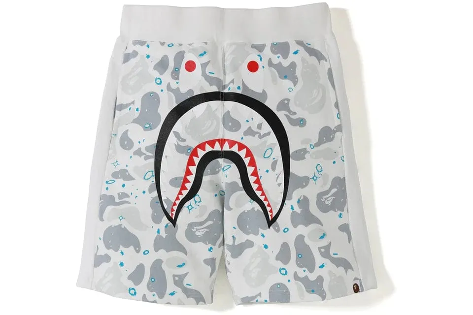 BAPE SHARK SHORTS WHITE