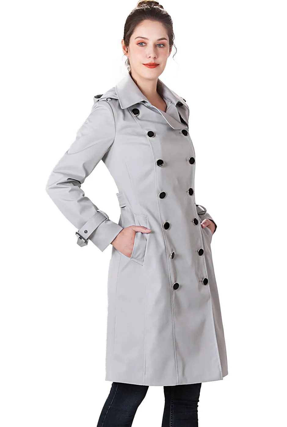 BGSD Women Karla Waterproof Trench Coat