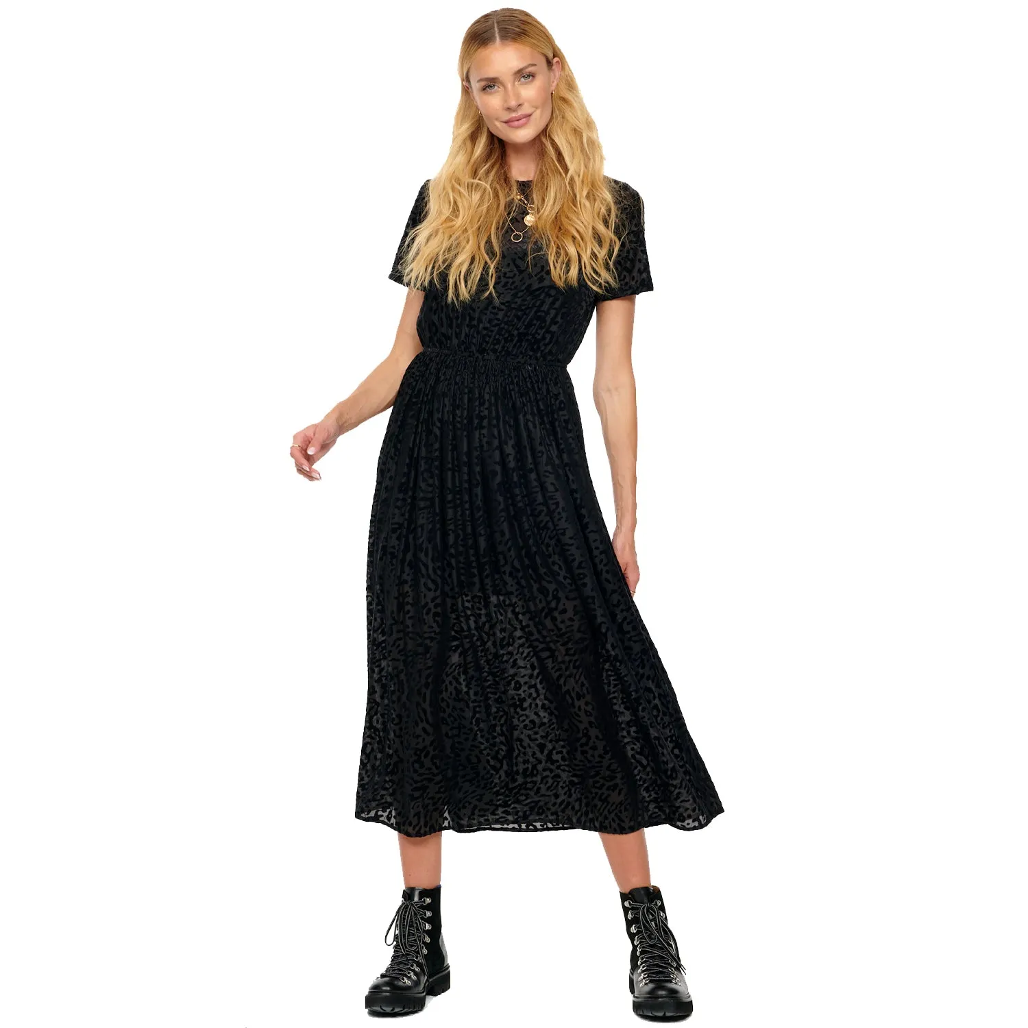 Black Animal Devoree Dress