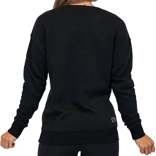 Black Basic Crew Neck