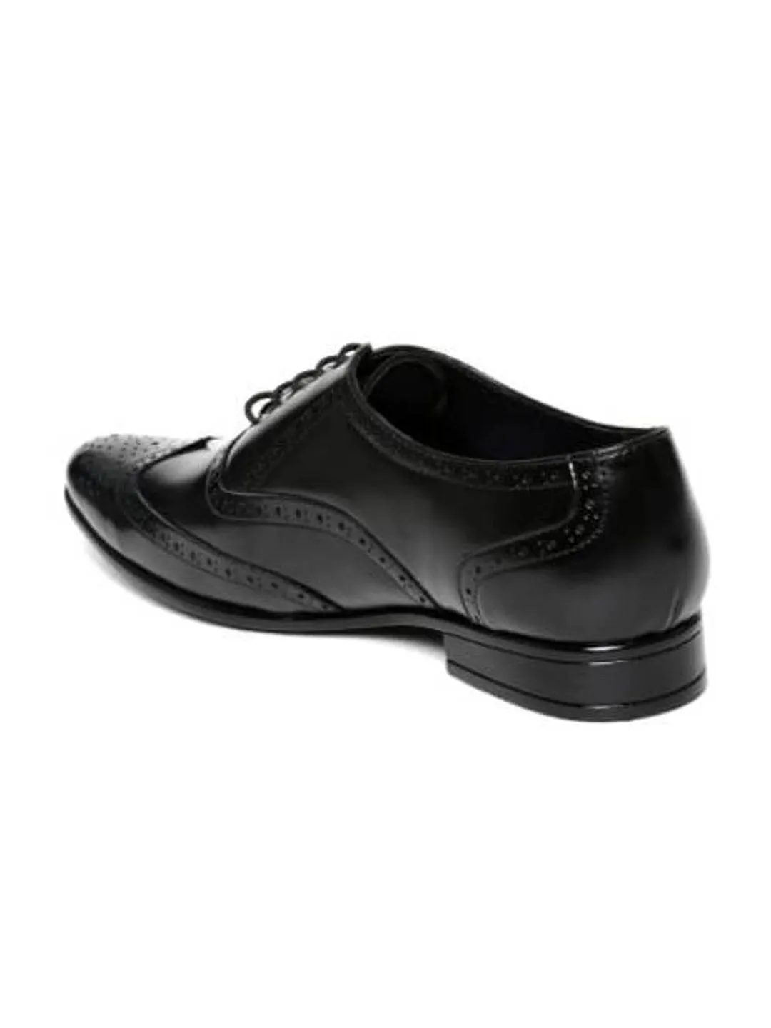 Black Formal Brogue Shoes