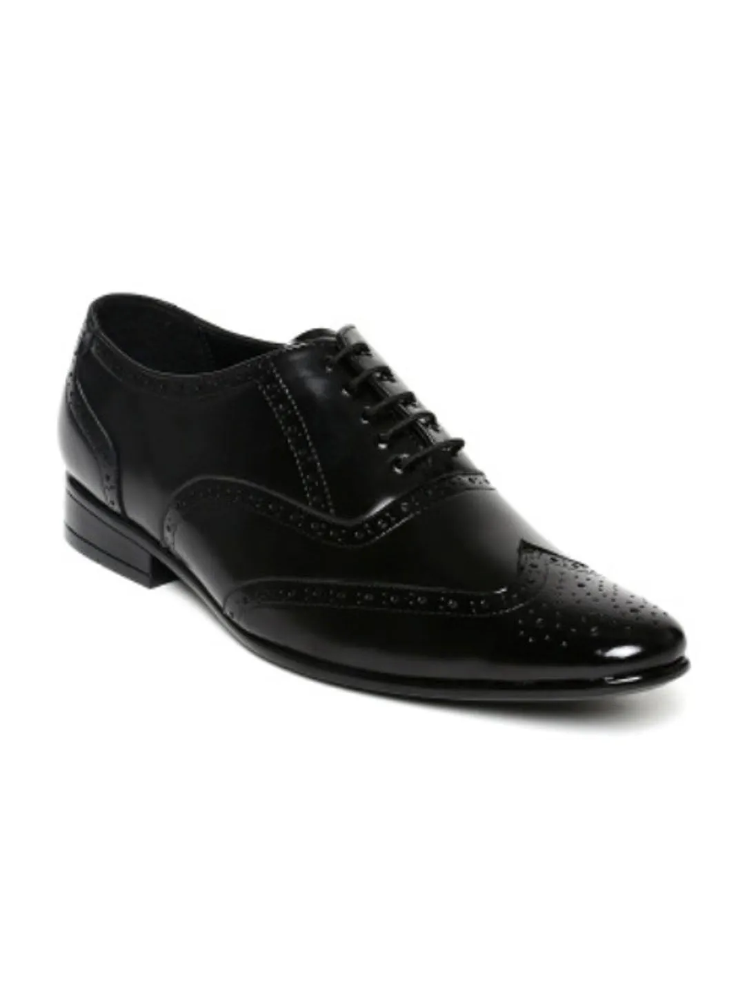 Black Formal Brogue Shoes