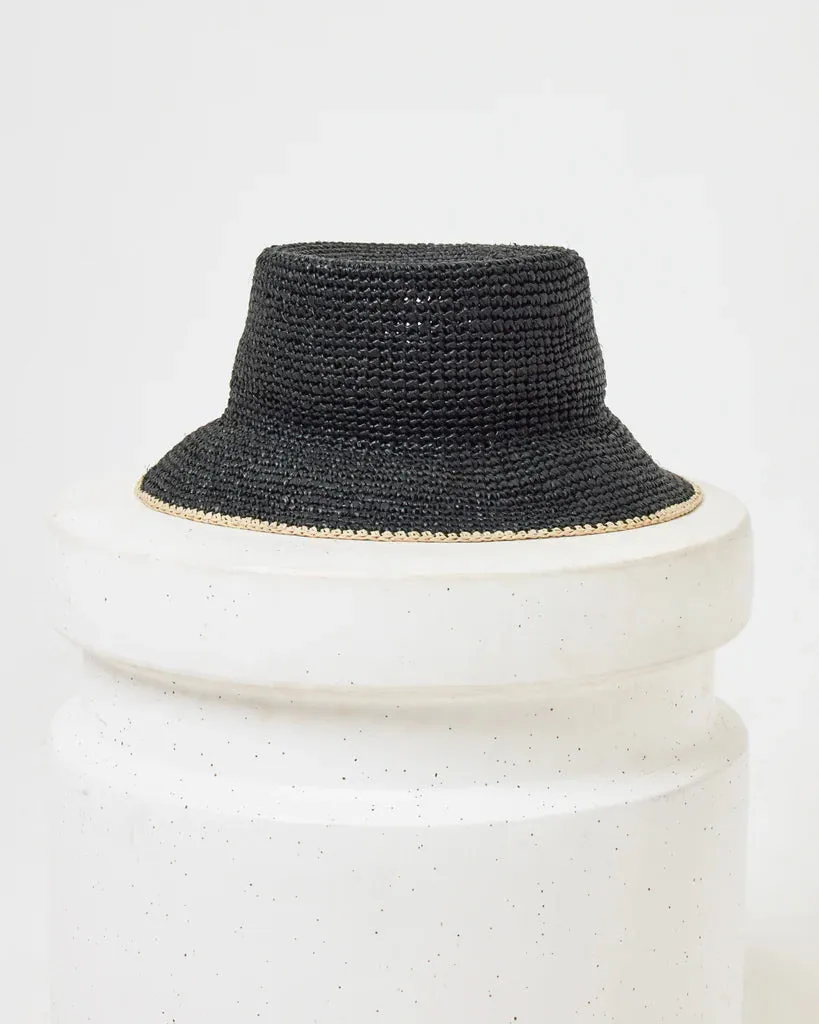 Black Isadora Hat