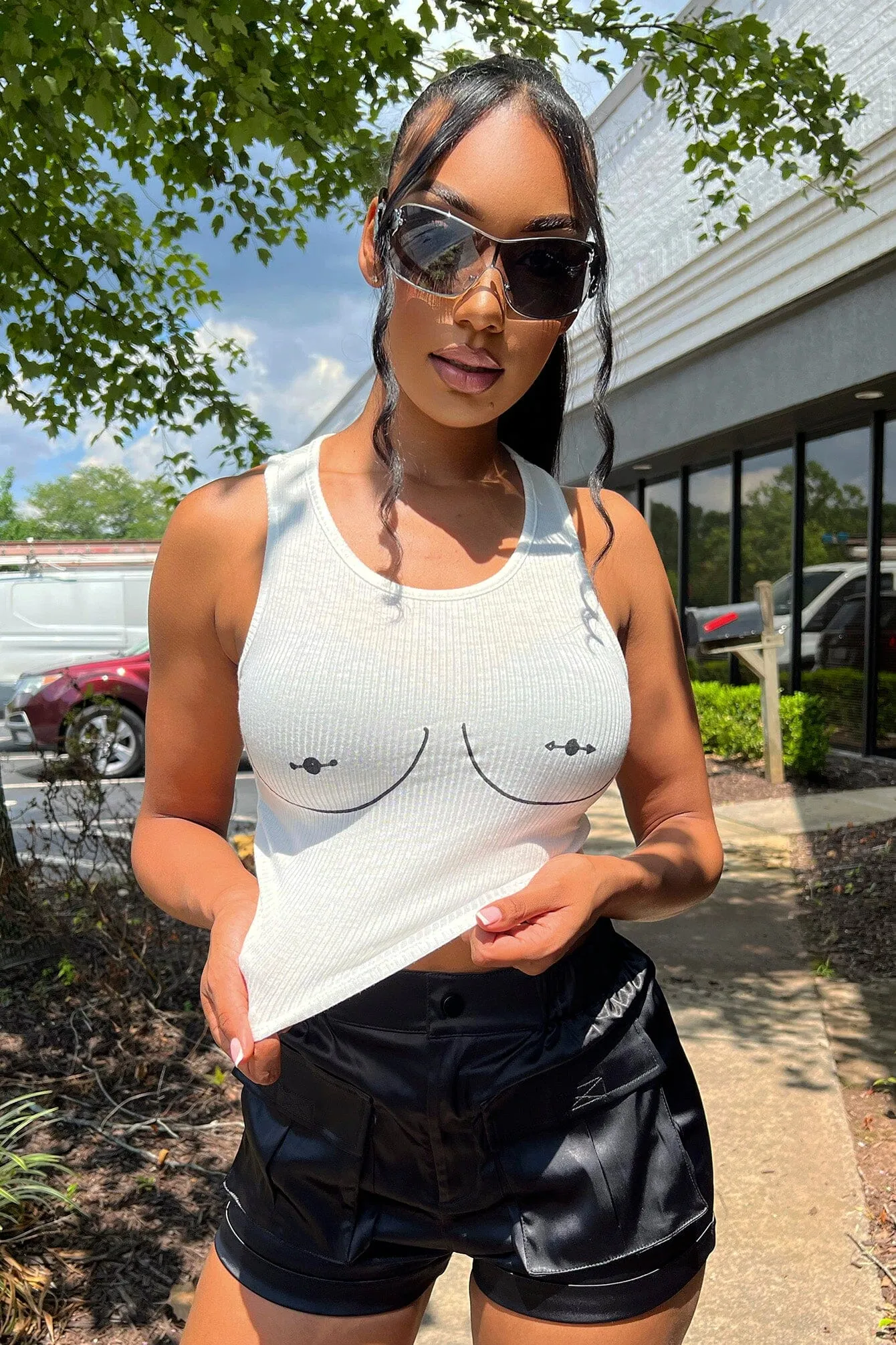 Boobies Graphic Tank