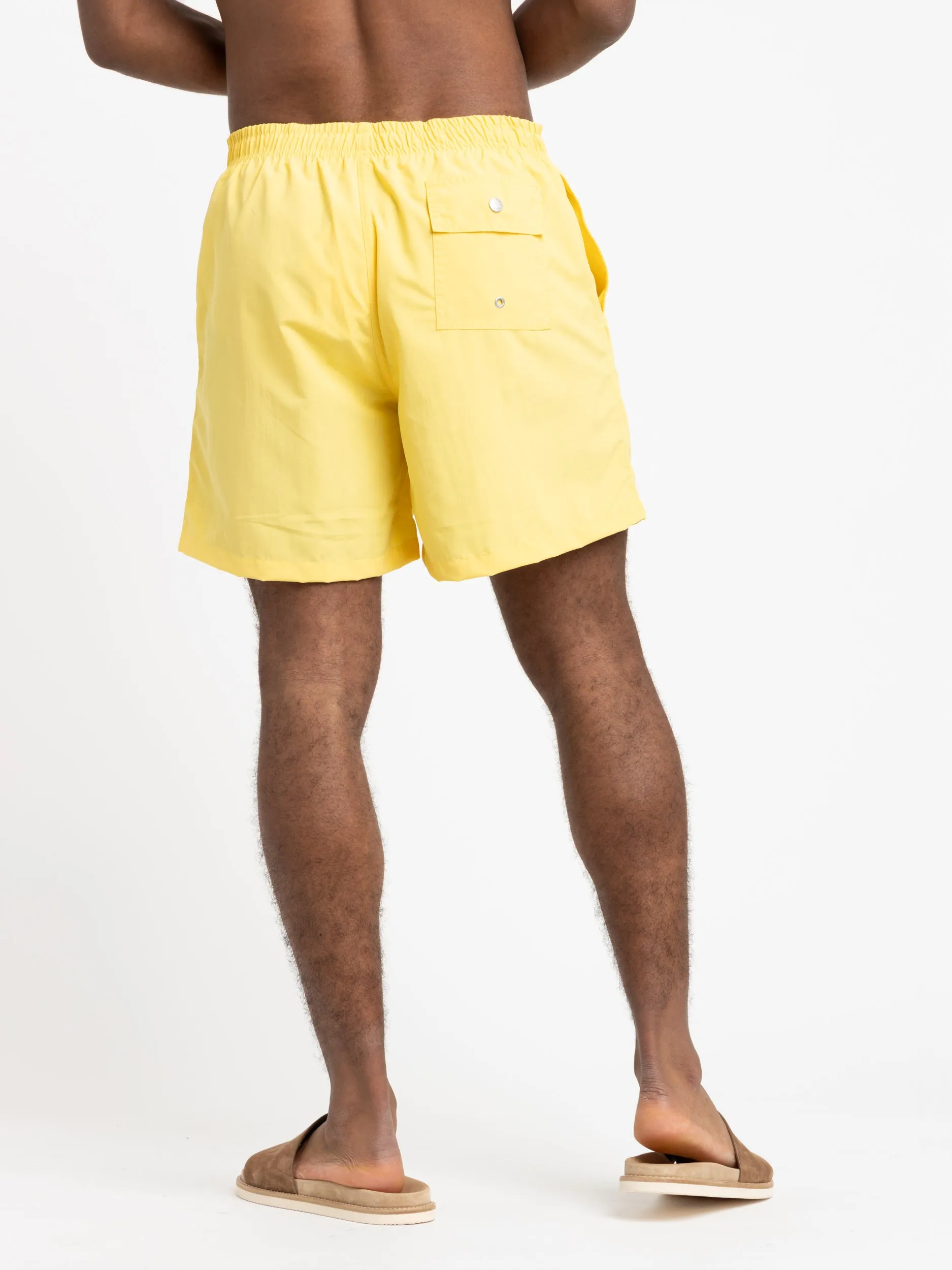 Canary Yellow Swim Trunks