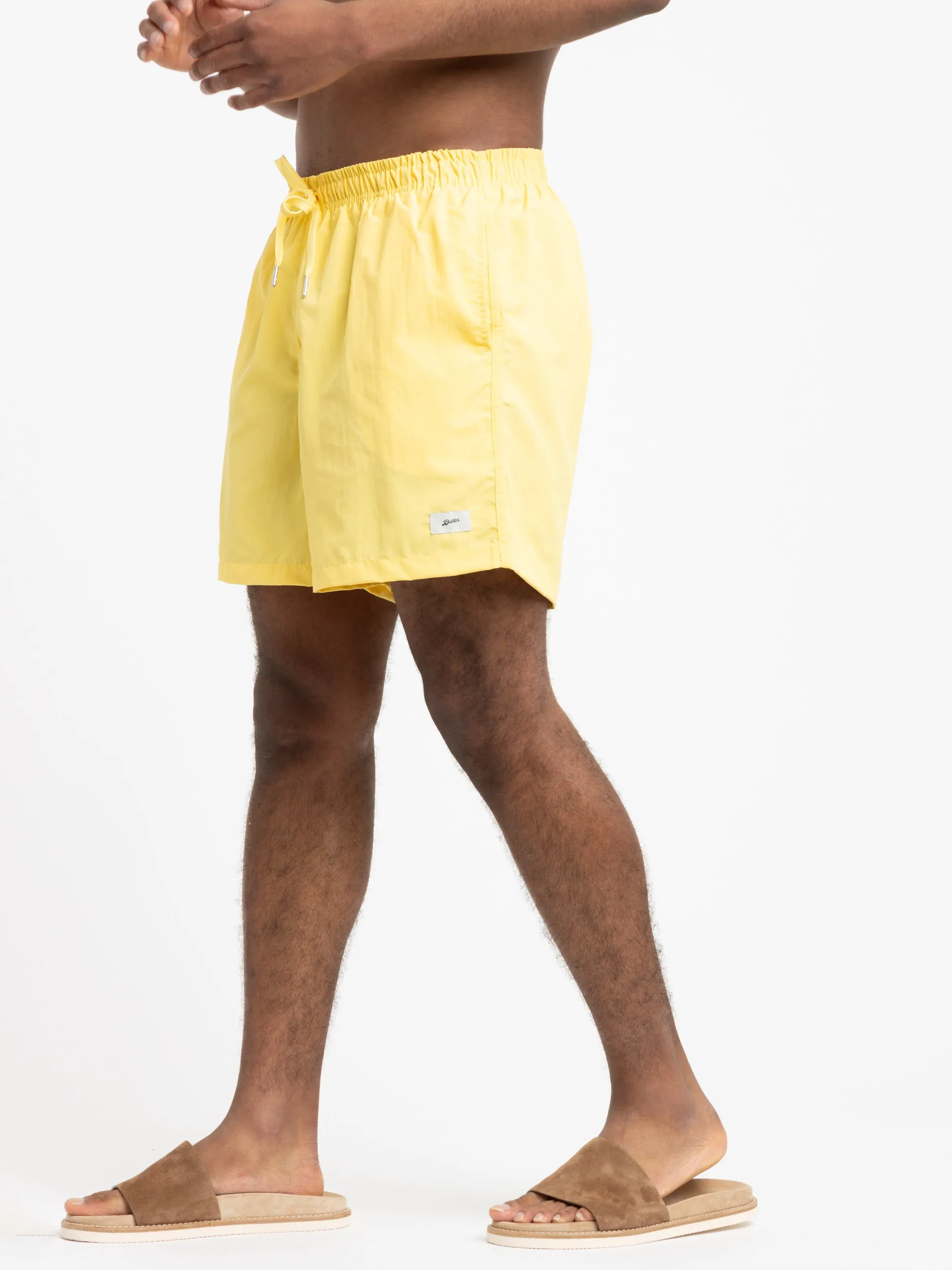 Canary Yellow Swim Trunks