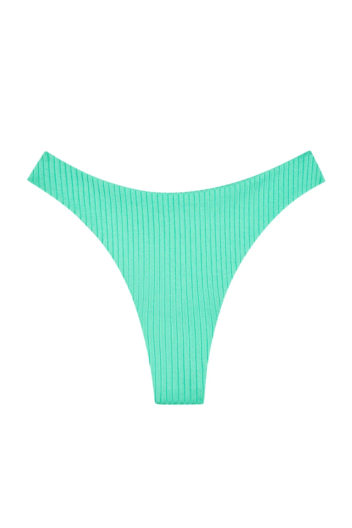 Capri Thong - Turquoise Wide Rib