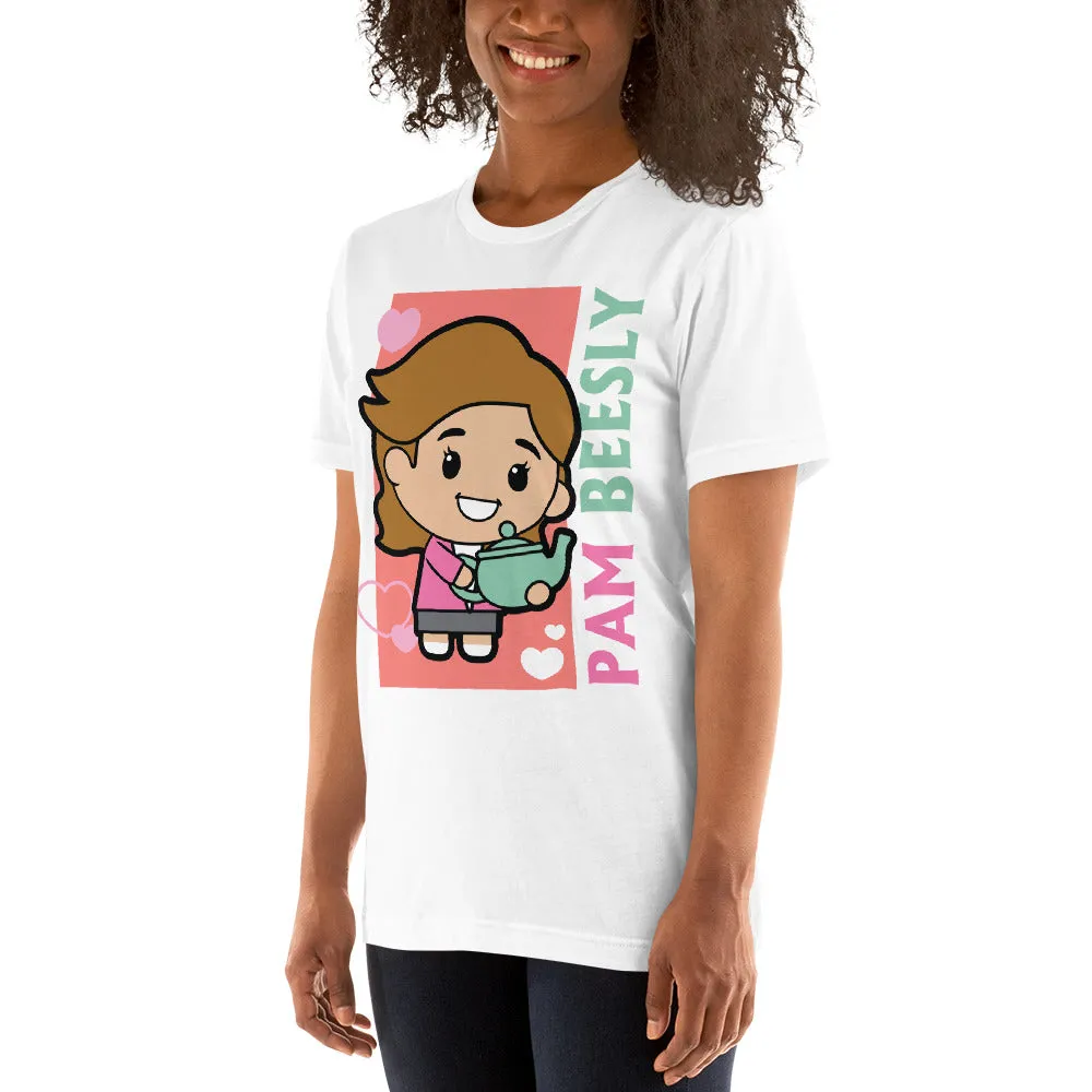 Cartoon Pam Beesly - Women's T-Shirt