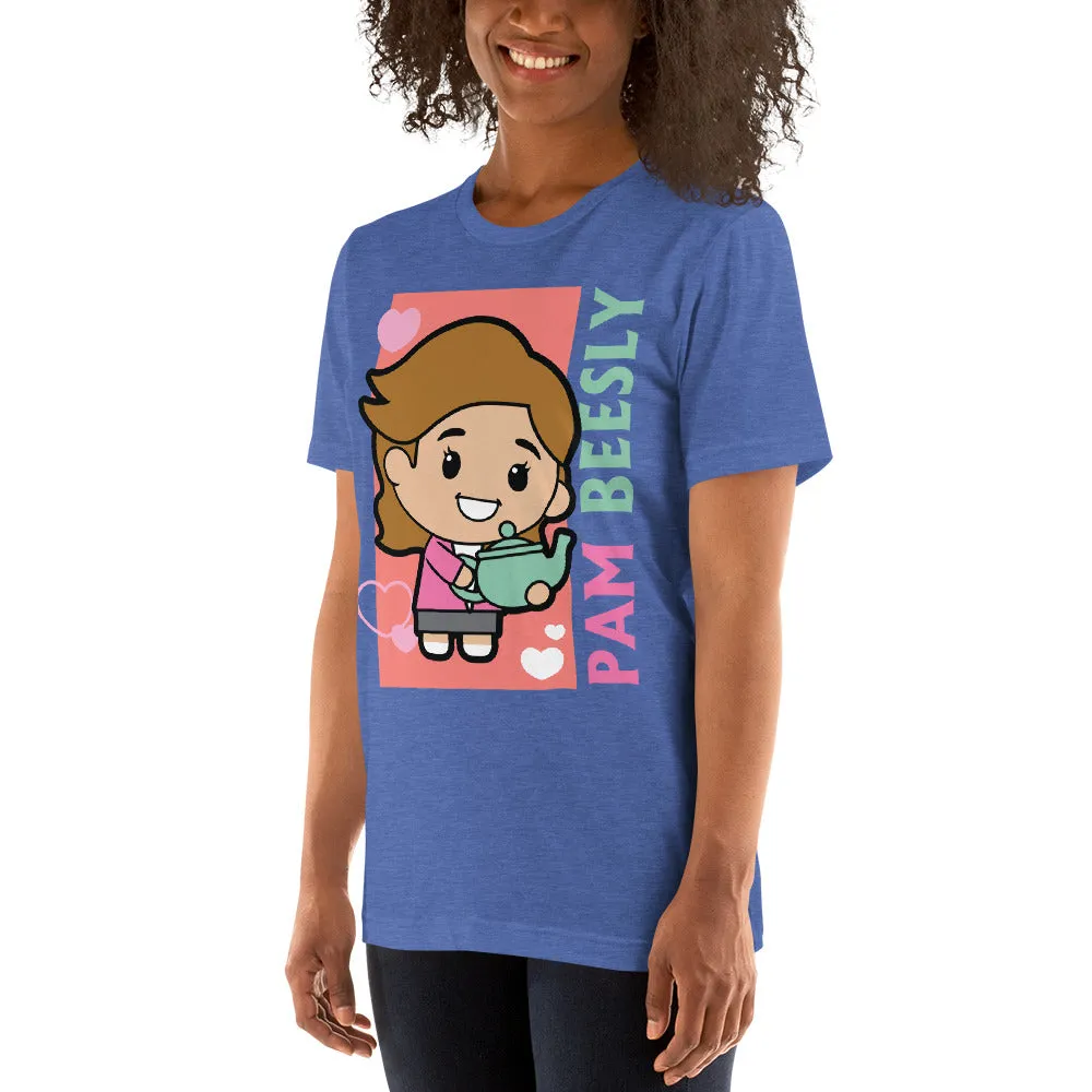 Cartoon Pam Beesly - Women's T-Shirt