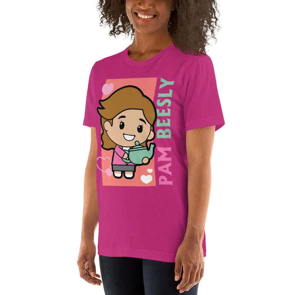 Cartoon Pam Beesly - Women's T-Shirt