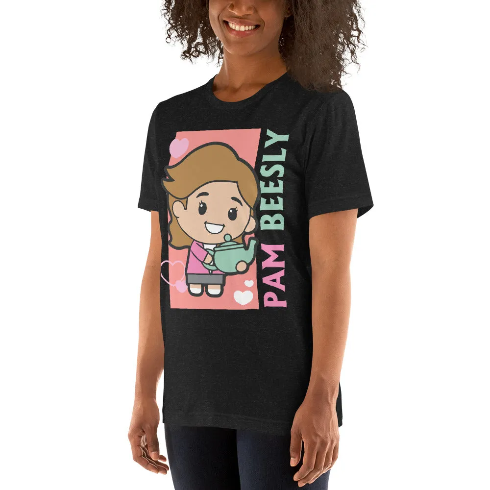 Cartoon Pam Beesly - Women's T-Shirt