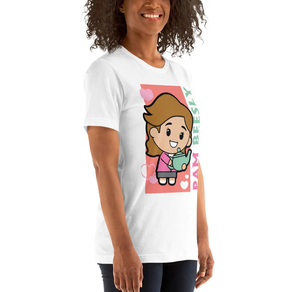 Cartoon Pam Beesly - Women's T-Shirt