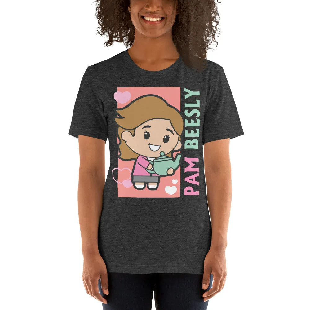 Cartoon Pam Beesly - Women's T-Shirt