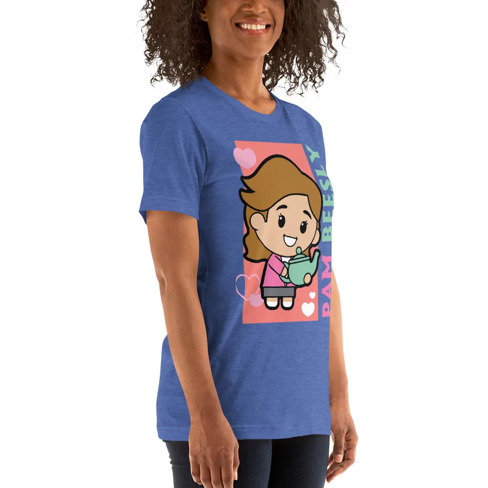 Cartoon Pam Beesly - Women's T-Shirt