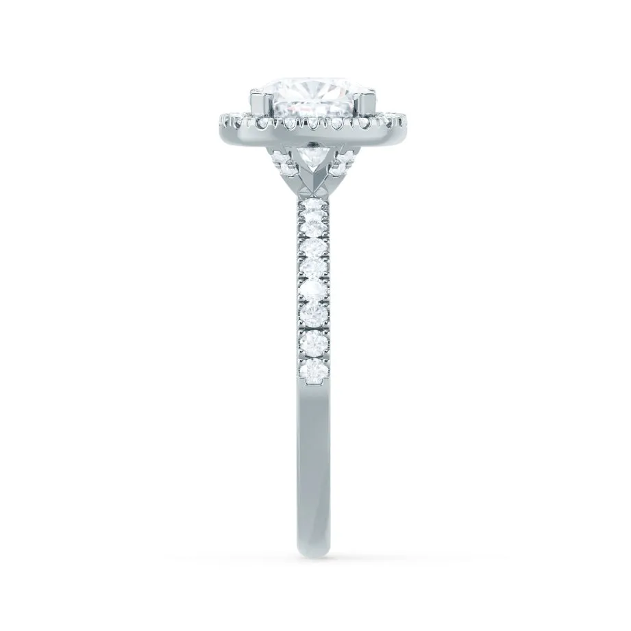 CASEADA - Cushion Lab Diamond Platinum Halo