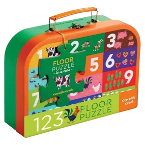 CC Case Floor Puzzle -  Barnyard 123