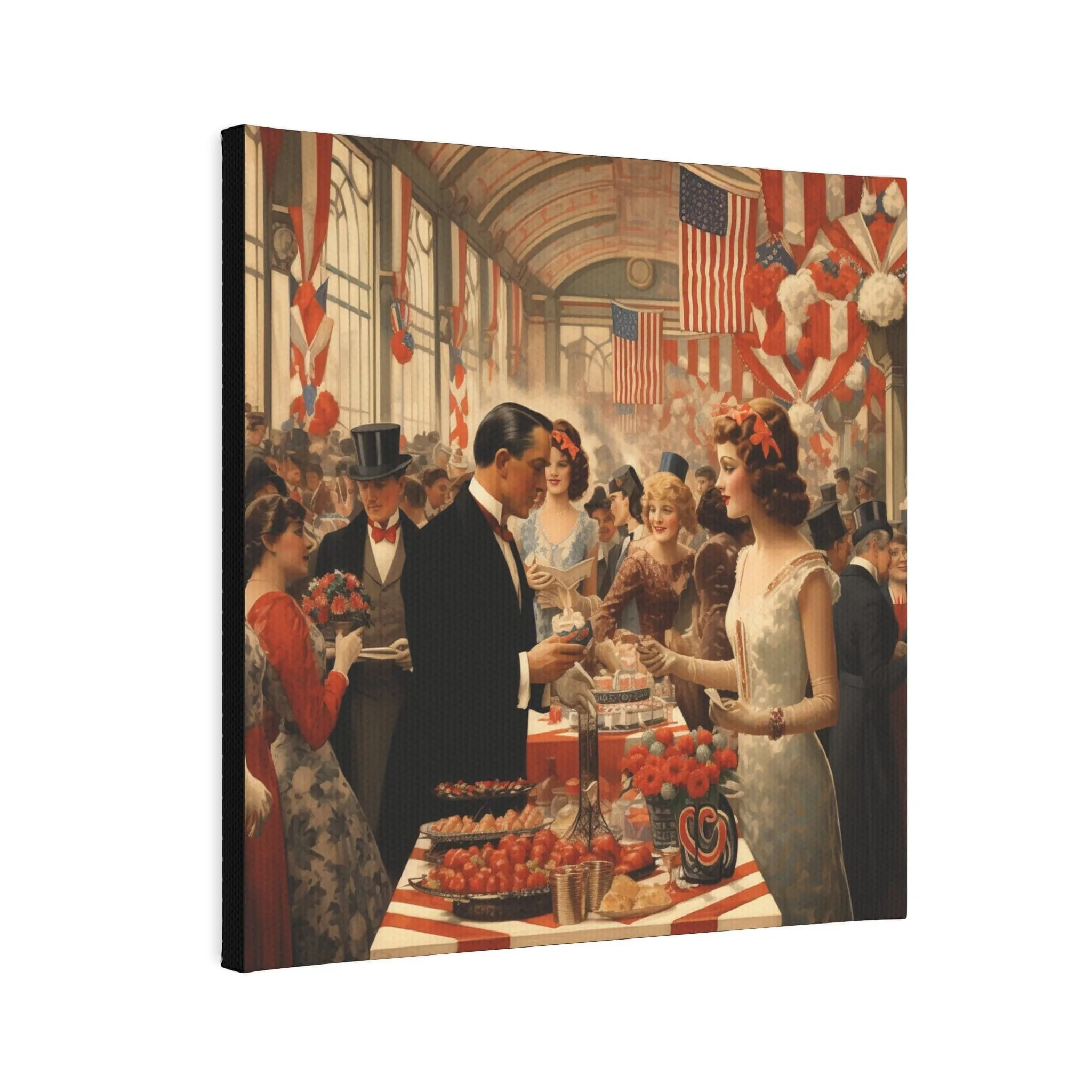 Celebration Party Canvas Print