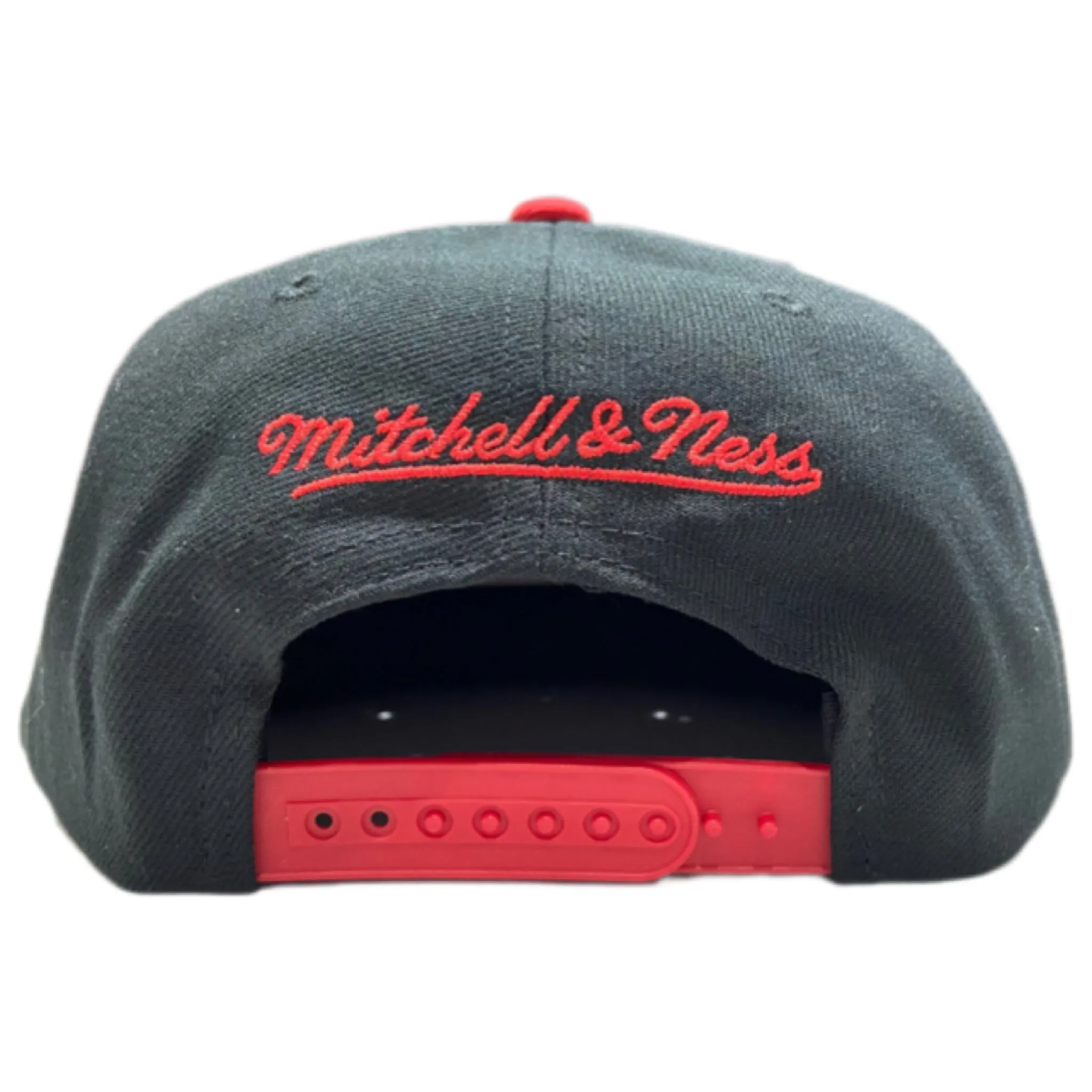 Chicago Blackhawks Mitchell & Ness Team Two-Tone 2.0 Snapback Hat - Black/Red