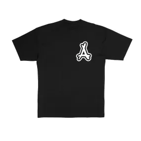 CLASSIC A TEE BLACK (BW)