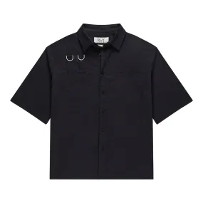 D-RING SHIRT - BLACK