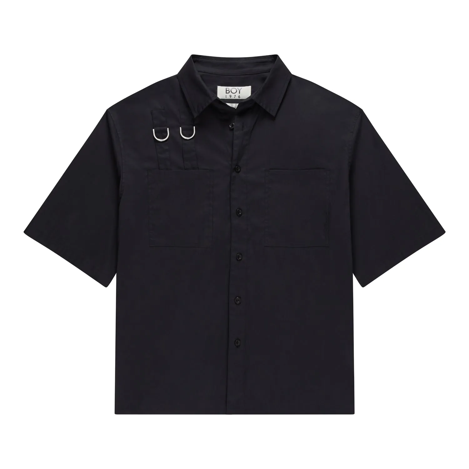 D-RING SHIRT - BLACK